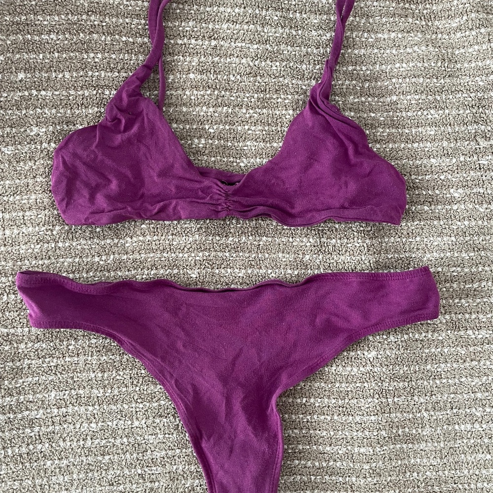Indigo Luna Triangle Bra and Thong set (small)
